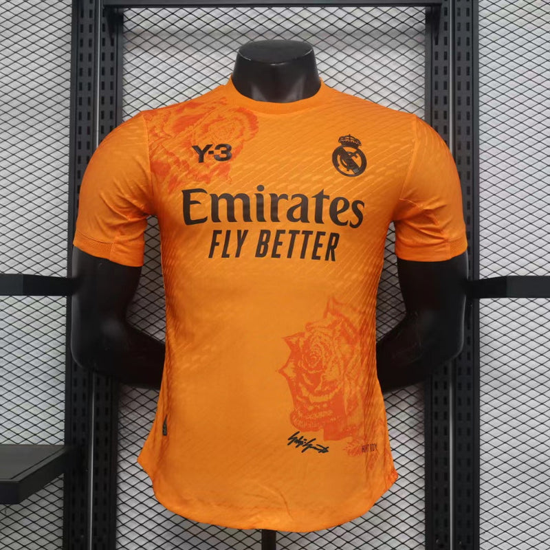 REAL MADRID Y-3 NARANJA 24/25 HOMBRE (VERSIÓN JUGADOR)